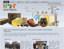 Tablet Screenshot of harlem-fragrance.com